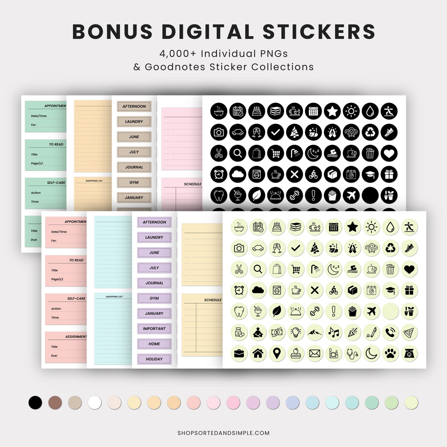 2025 All In One Digital Planner