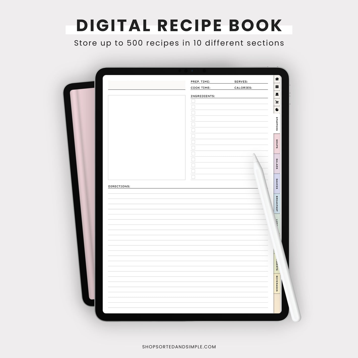 Digital Recipe Book