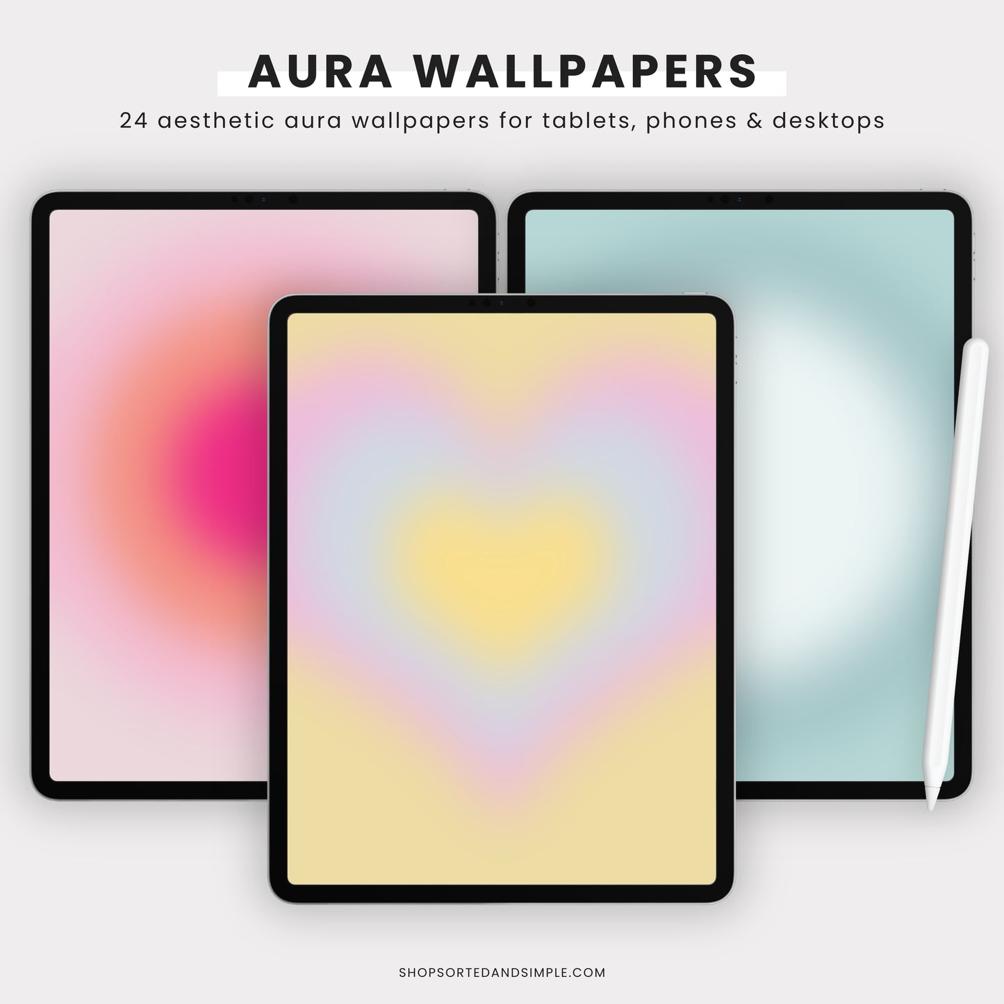 Aura Wallpapers for iPad, iPhone, and Desktop