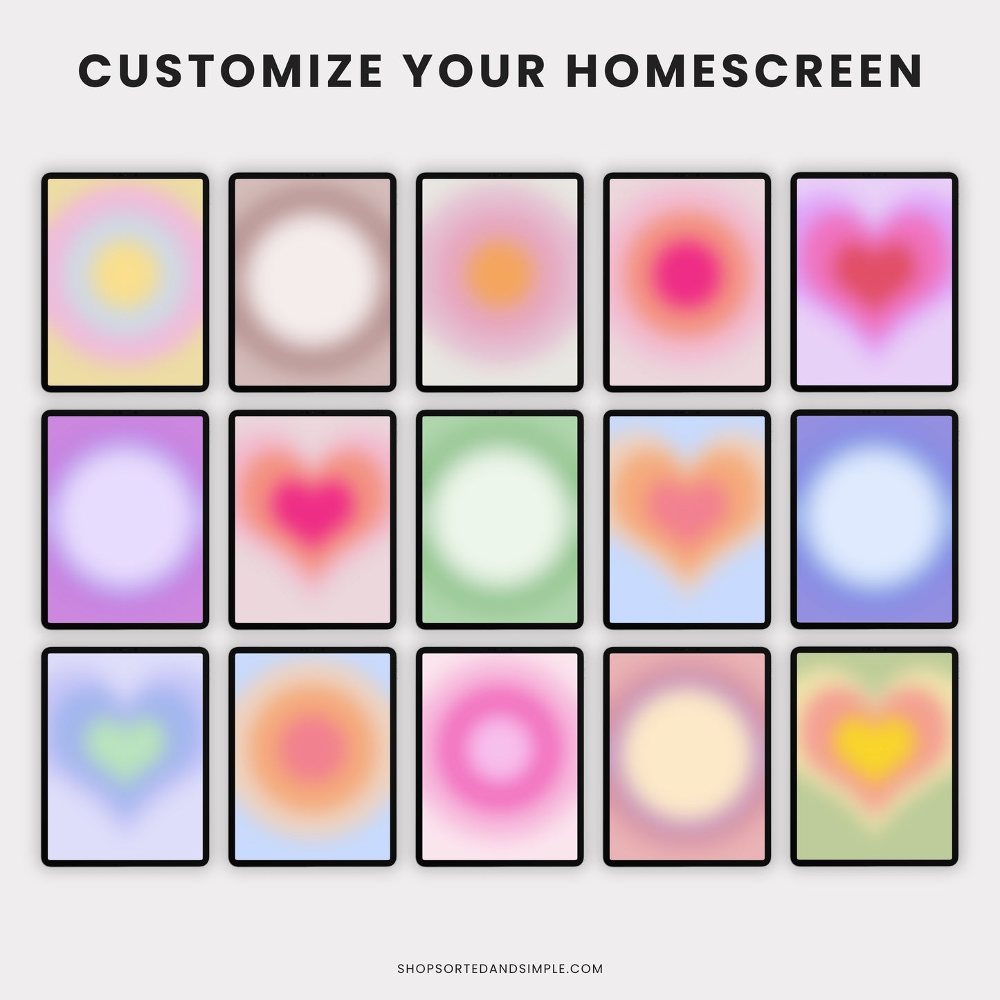 Aura Wallpapers for iPad, iPhone, and Desktop