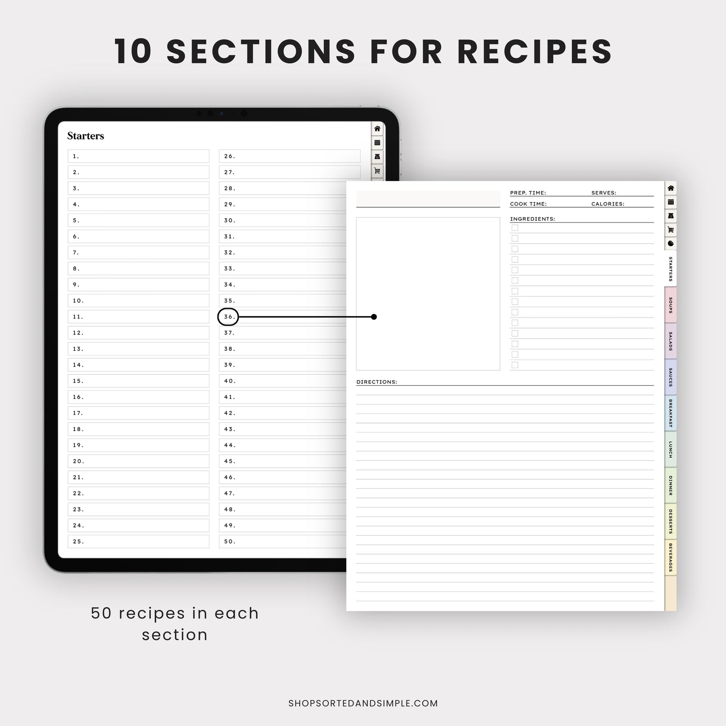 Digital Recipe Book