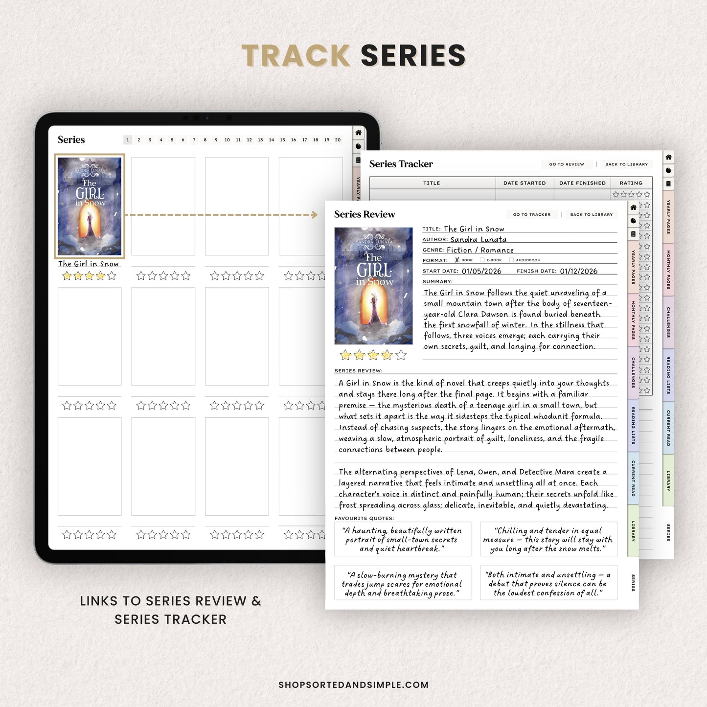 Digital Reading Journal