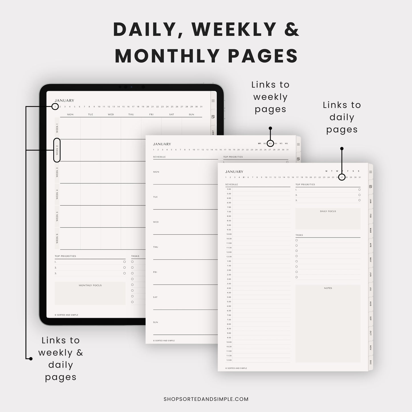 Small Business Digital Planner