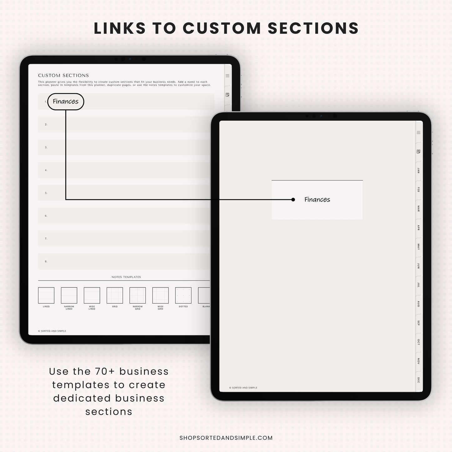 Small Business Digital Planner