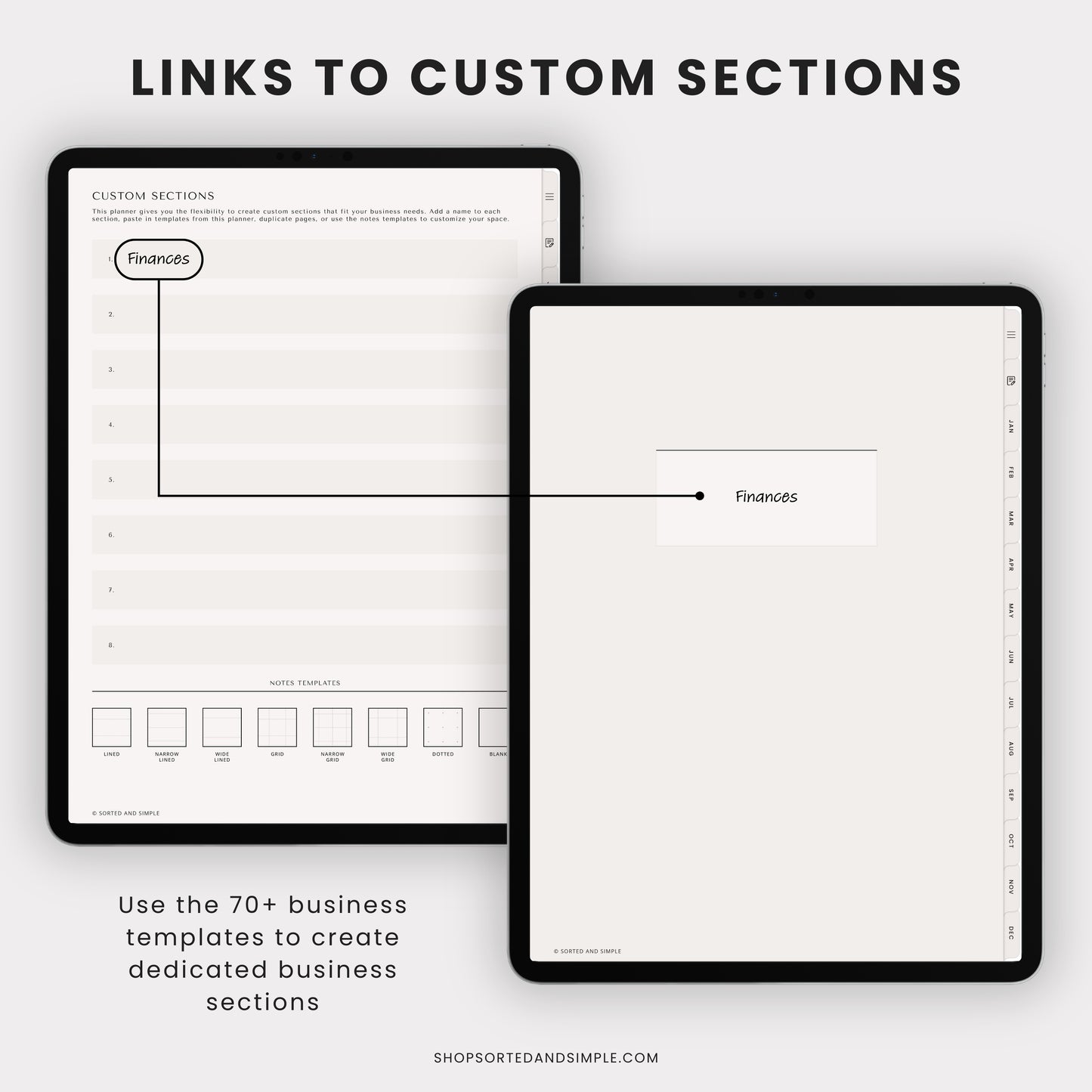 Small Business Digital Planner