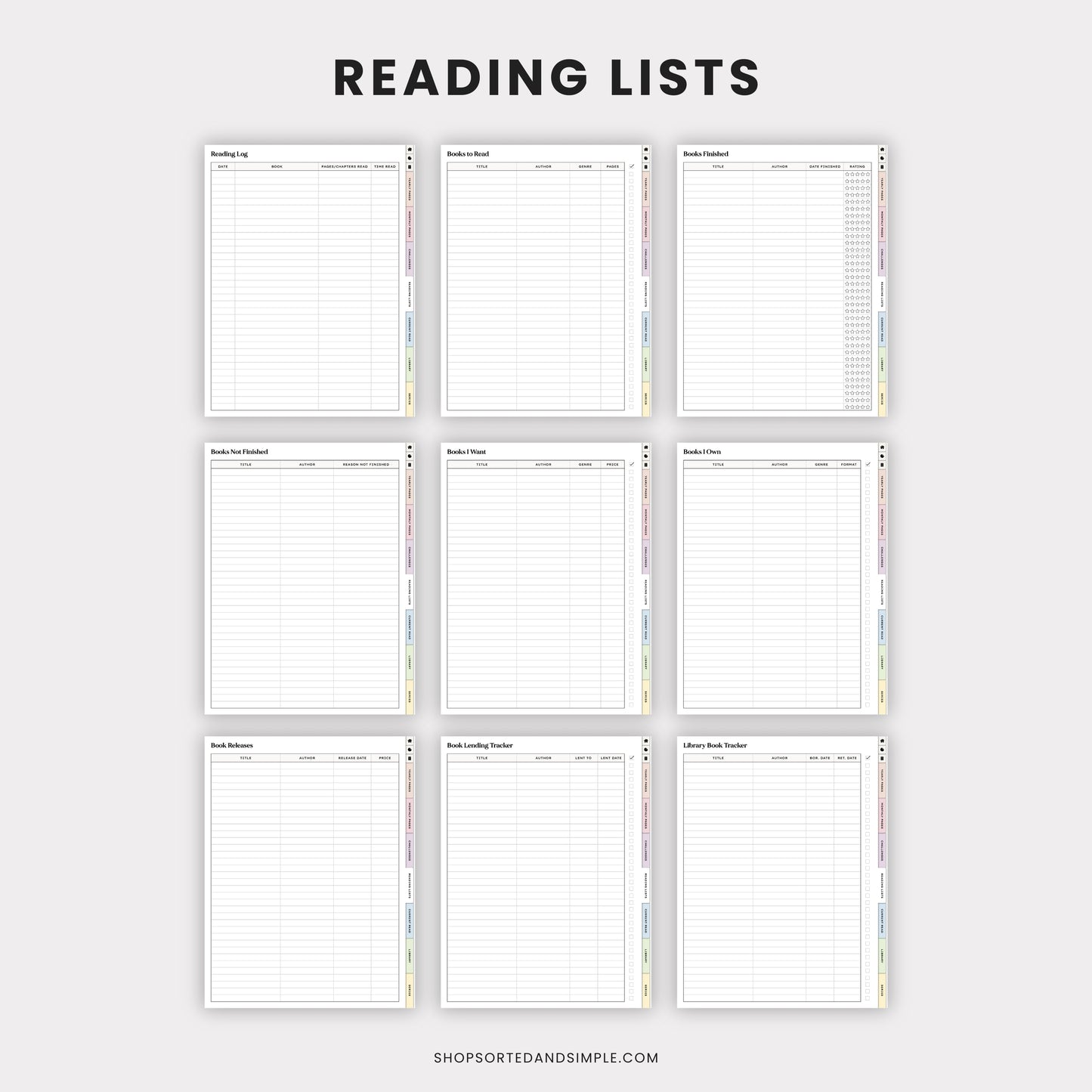 Digital Reading Journal