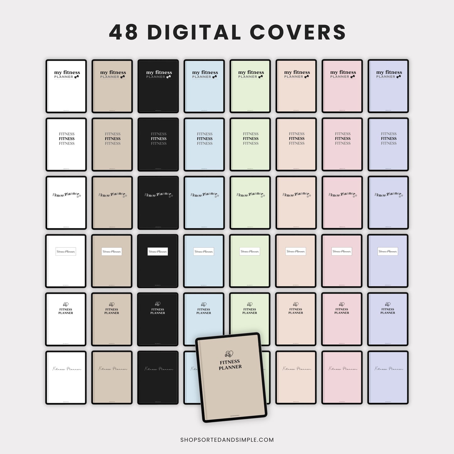 Digital Fitness Planner