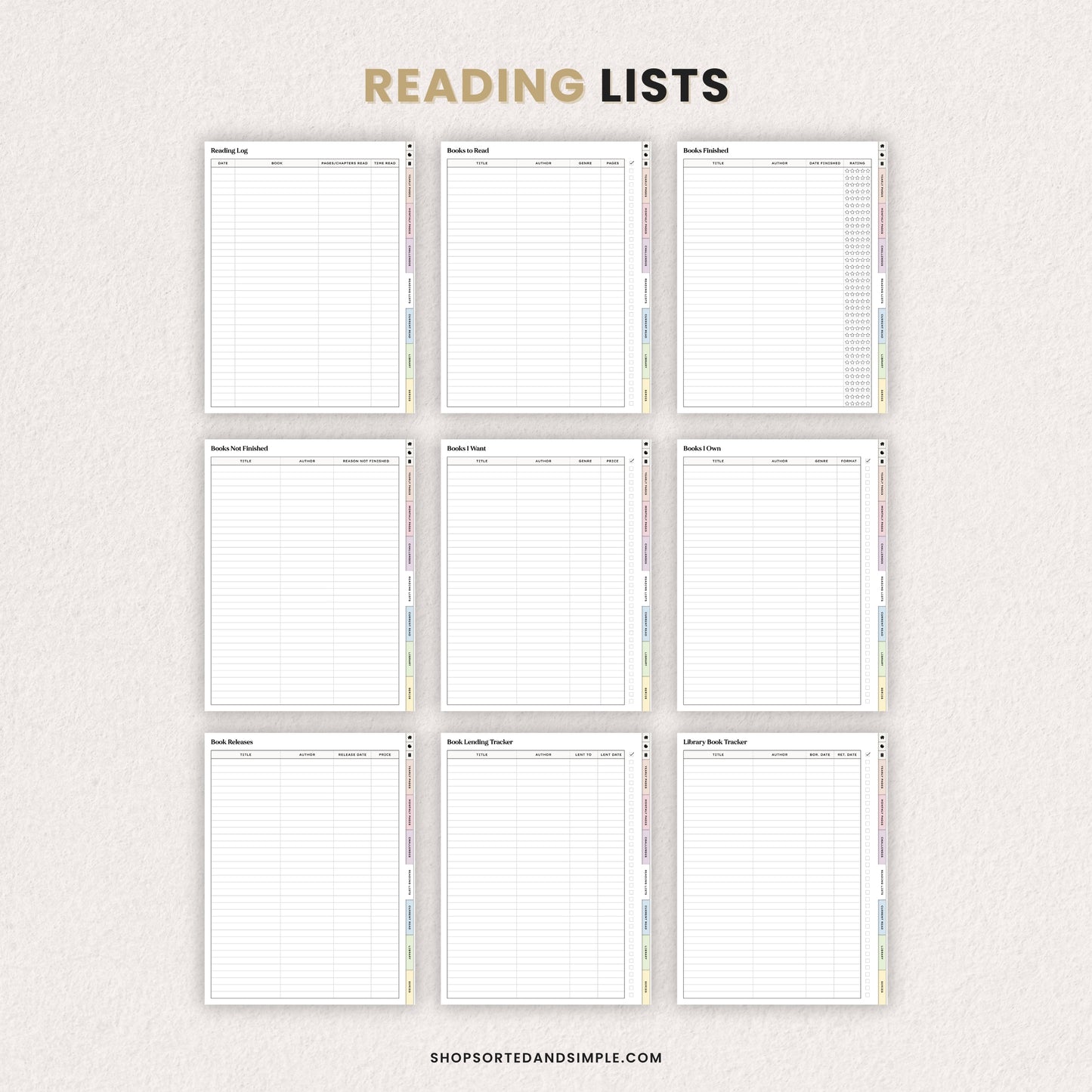 Digital Reading Journal