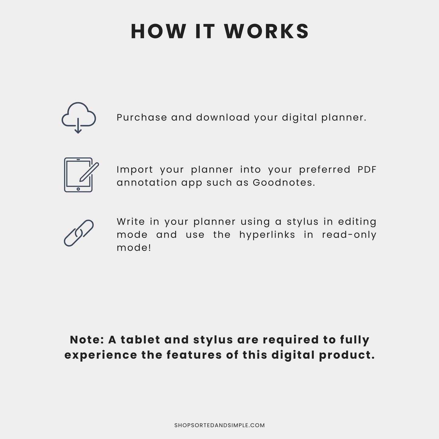 Small Business Digital Planner