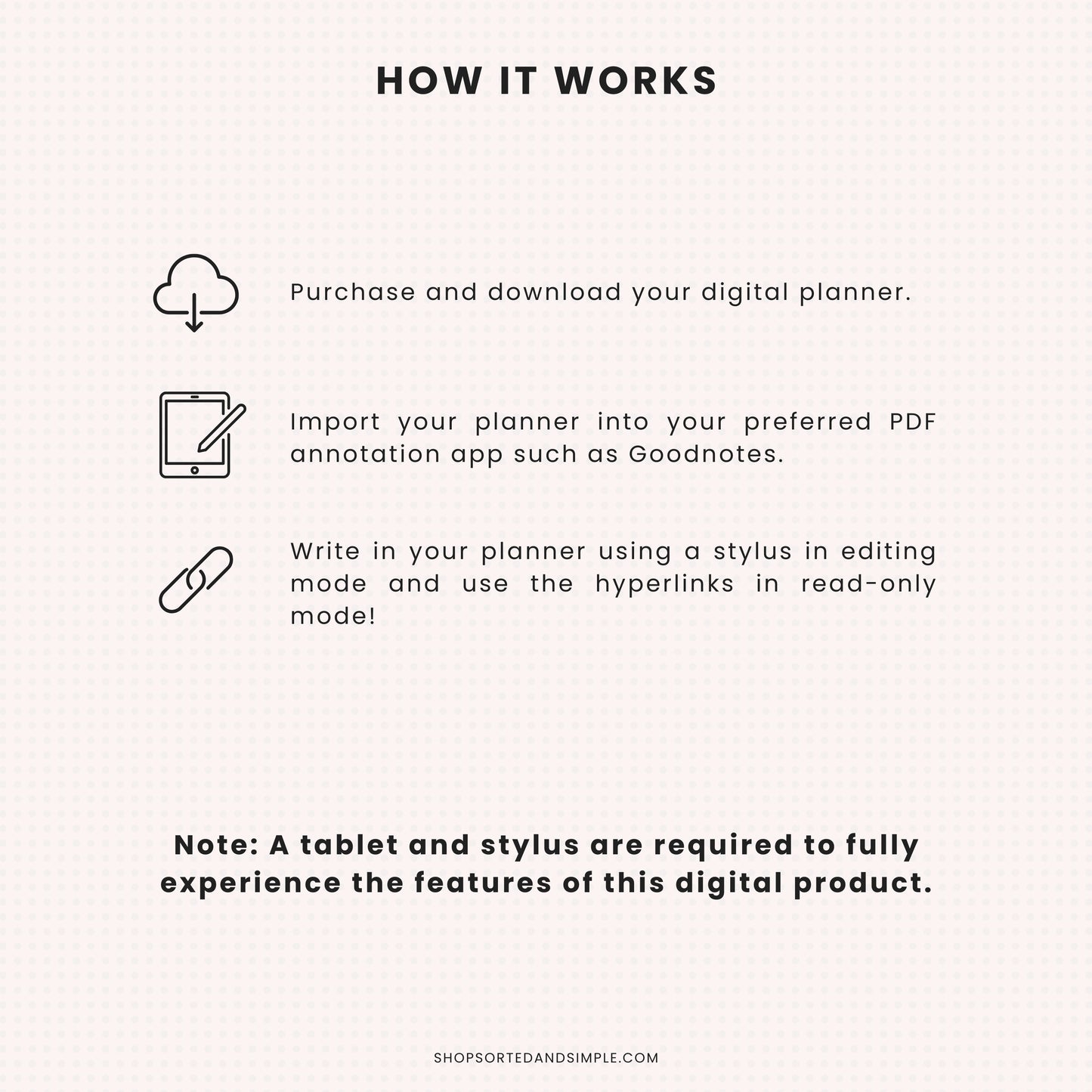 Small Business Digital Planner