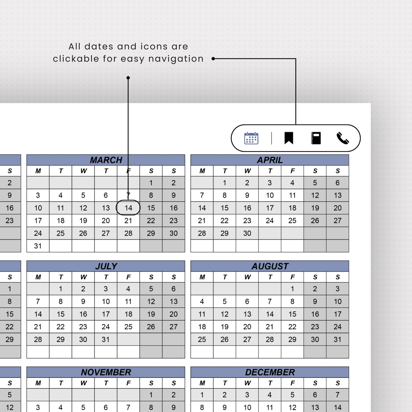 Custom Corporate Digital Planners for 2026