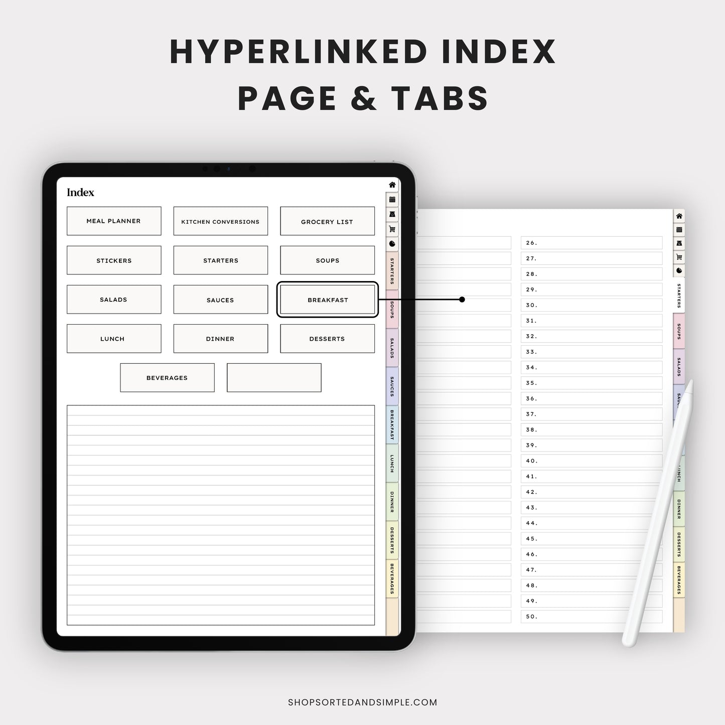 Digital Recipe Book