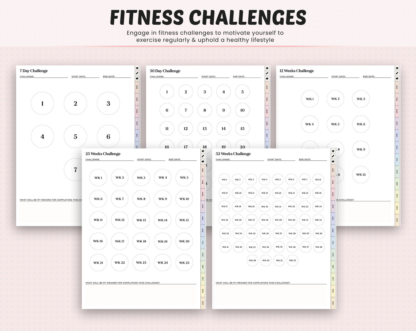 Digital Fitness Planner