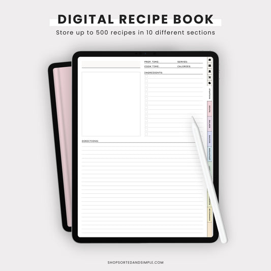 Digital Recipe Book