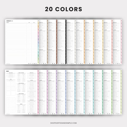 2025 All In One Digital Planner