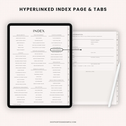 Small Business Digital Planner