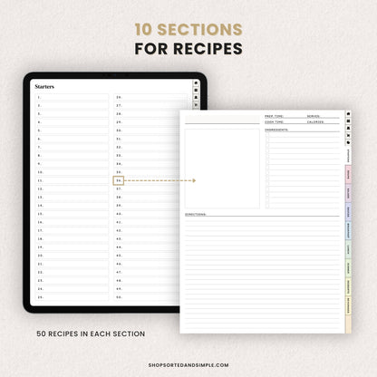 Digital Recipe Book