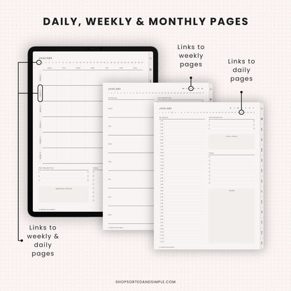 Small Business Digital Planner
