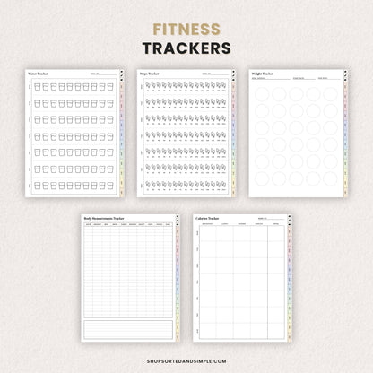Digital Fitness Planner