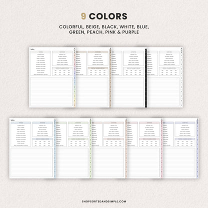 Digital Fitness Planner