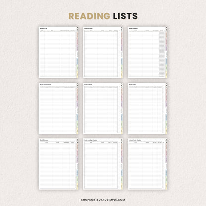 Digital Reading Journal