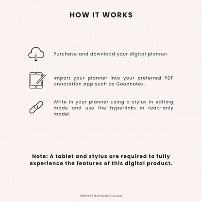 Small Business Digital Planner