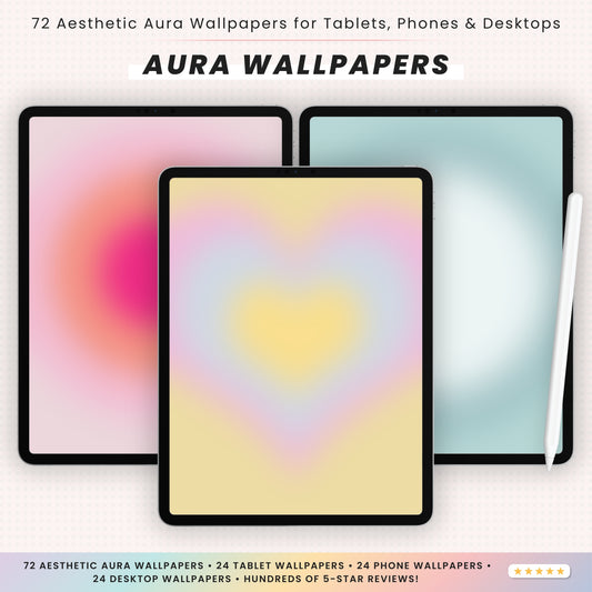 Aura Wallpapers for iPad, iPhone, and Desktop