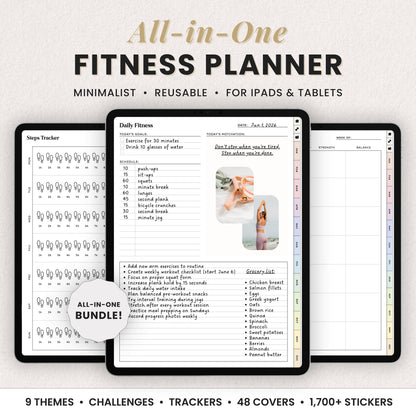 Digital Fitness Planner