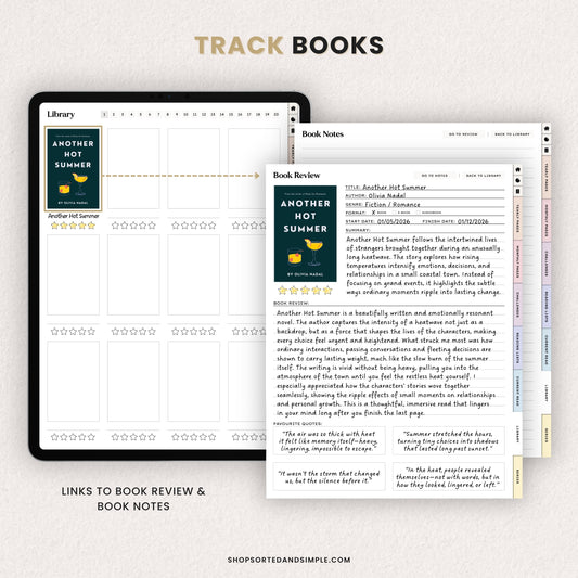 Digital Reading Journal