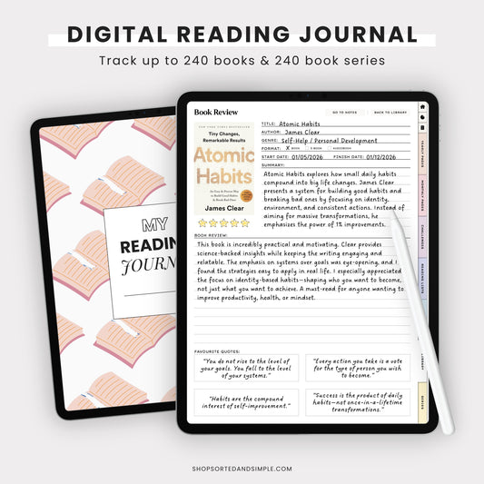 Digital Reading Journal