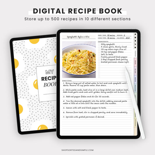 Digital Recipe Book