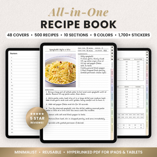 Digital Recipe Book