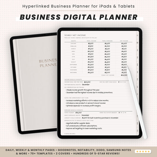 Small Business Digital Planner
