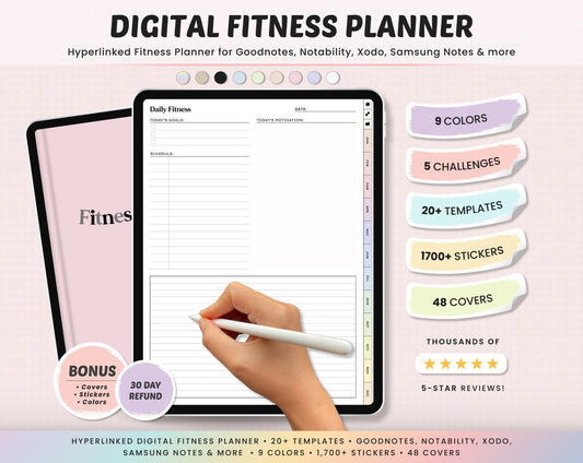 Digital Fitness Planner