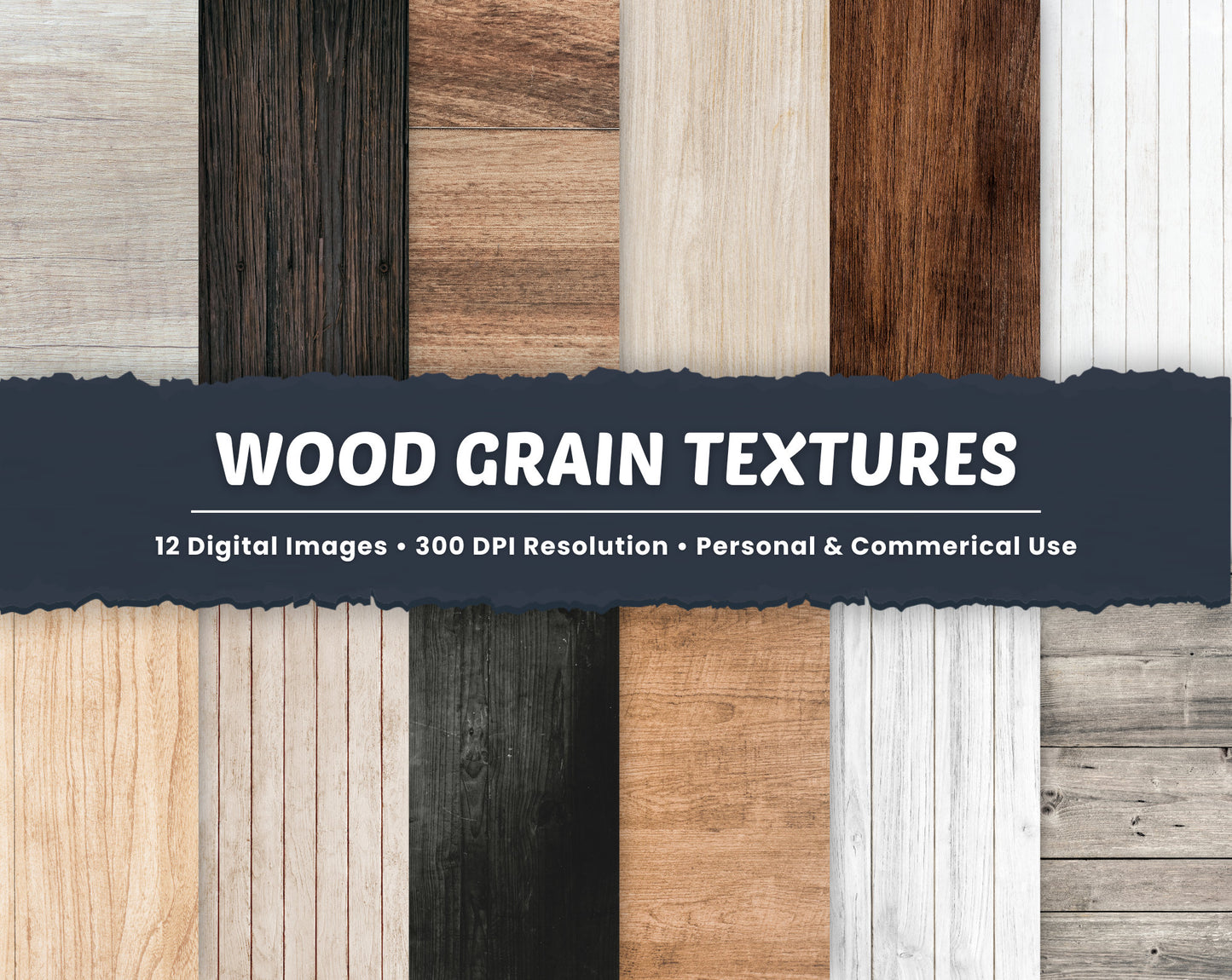 Wood Textures Digital Backgrounds