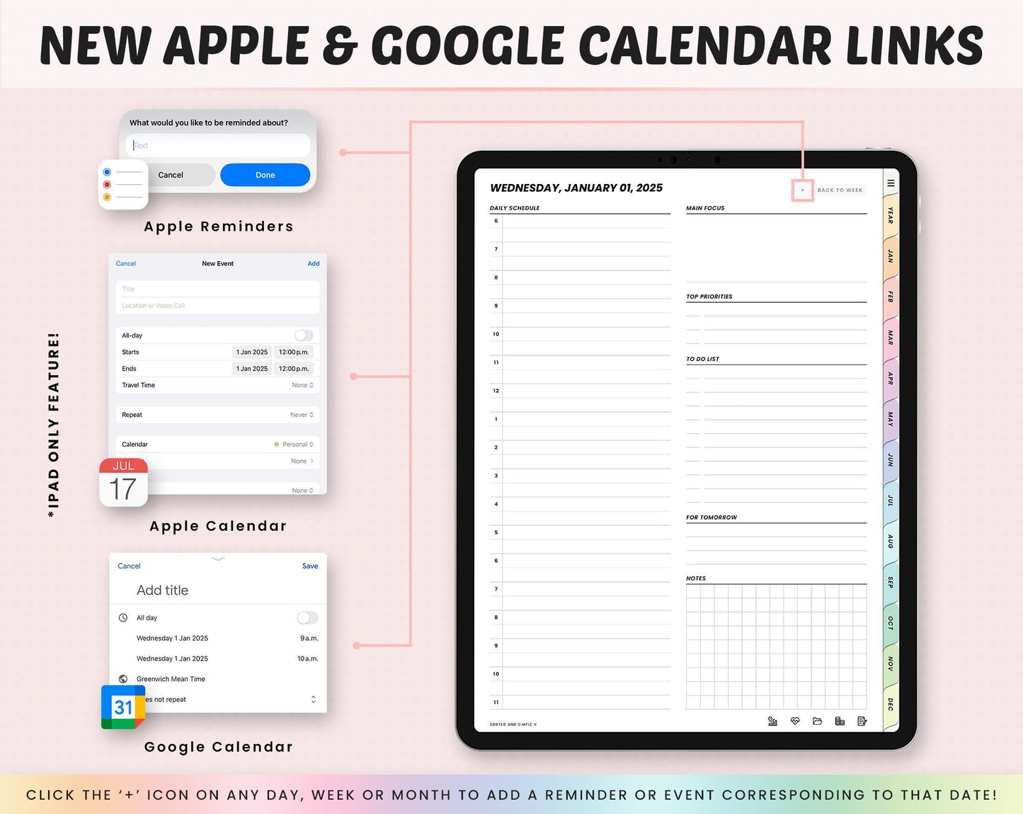 2025 All In One Digital Planner