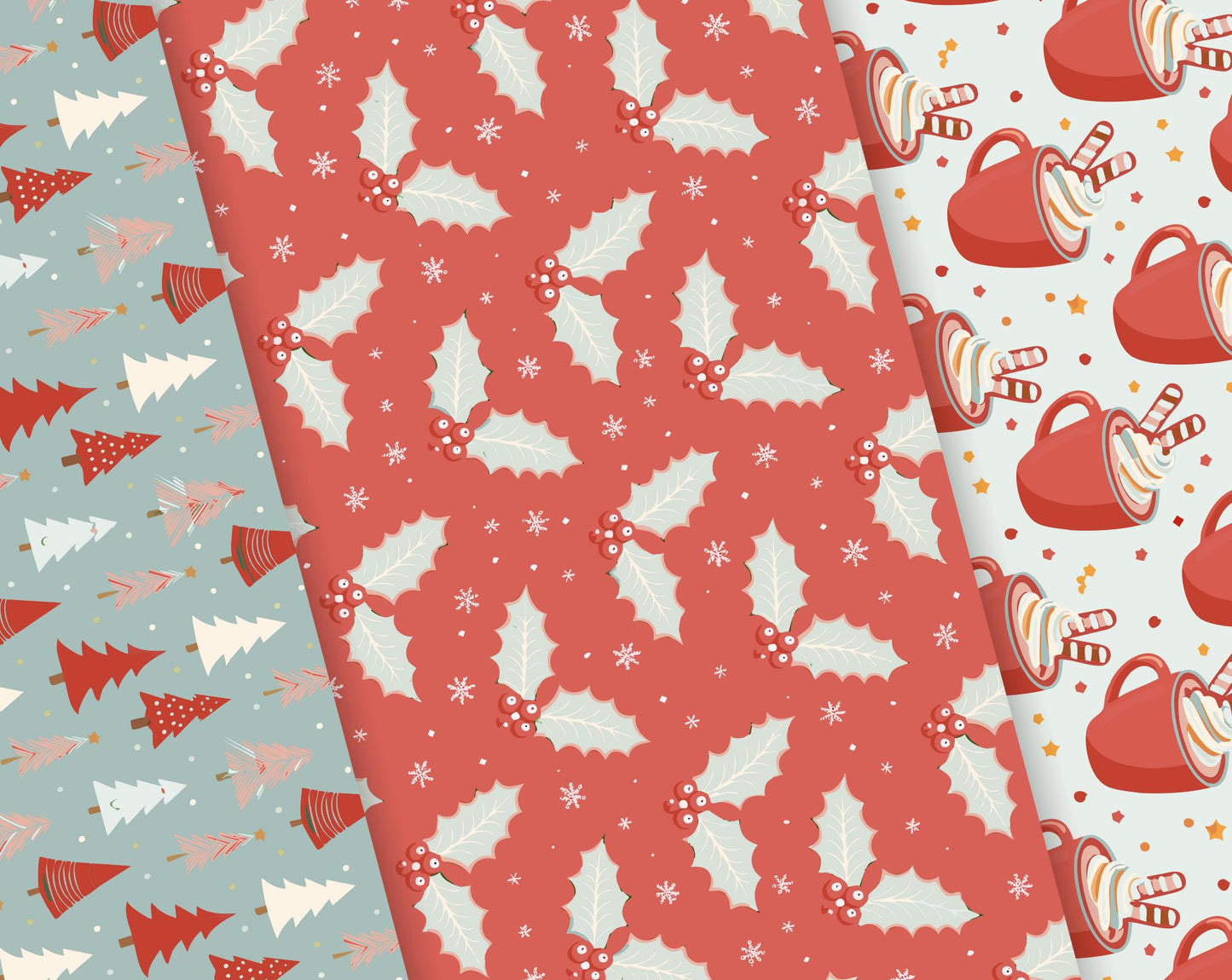 Christmas Digital Backgrounds